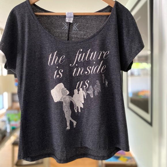 W.A.S.T.E Clothing Etc Tops - W.A.S.T.E Clothing Etc Radiohead Crop-top Size Medium